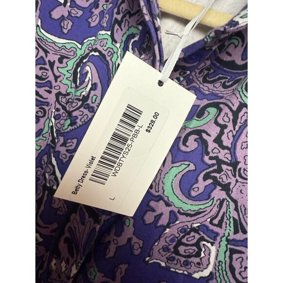 Julia Amory Betty Dress in Beach Paisley NWT Sz. L - Picture 8 of 11